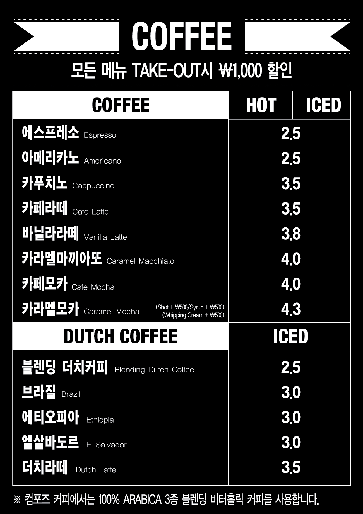 커피가격
